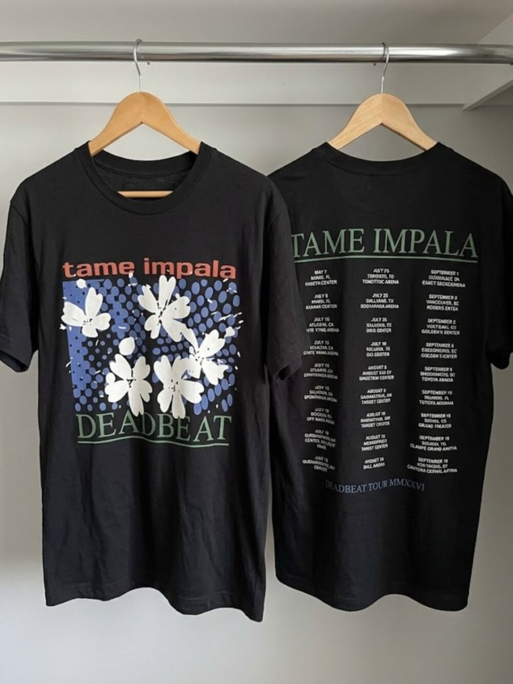 Tame Impala Deadbeat Tour 2026 T-Shirt Reprint